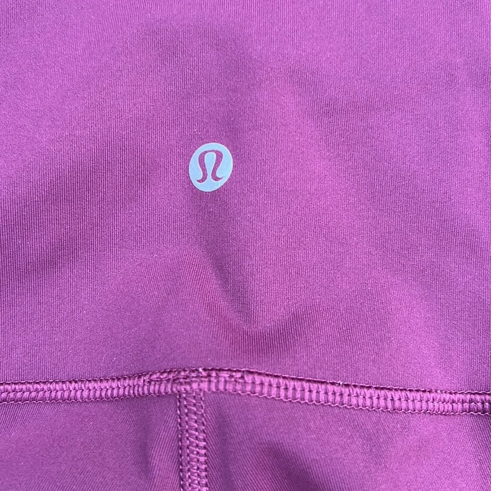 Like New Lululemon Wunder Under Crop Leggings - Picture 3 of 6